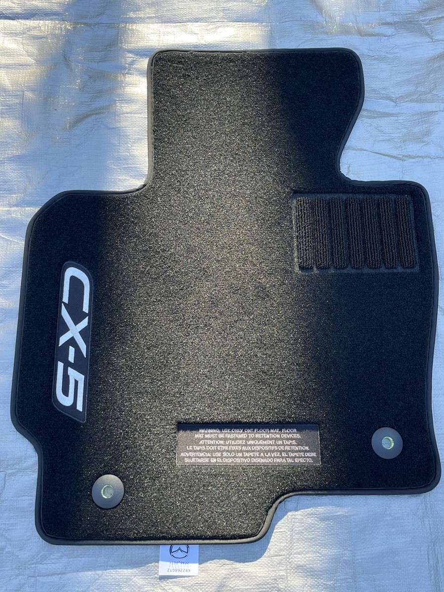 Mazda CX-5 Floor Mats OEM Black Carpet 2013-2016 KR2268G11