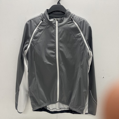 Women’s Crane cycling jacket grey size large 16-18 With Removable sleeves - Picture 2 of 24