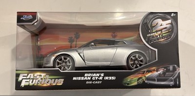 Jada 1:24 25 Year Of Fast & Furious Brian's Nissan GT-R (R35