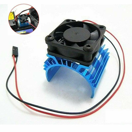 Aluminum Heat sink with 5V Cooling Fan for RC 1/10 Car 540 550 3650 Size Motor - Picture 4 of 6