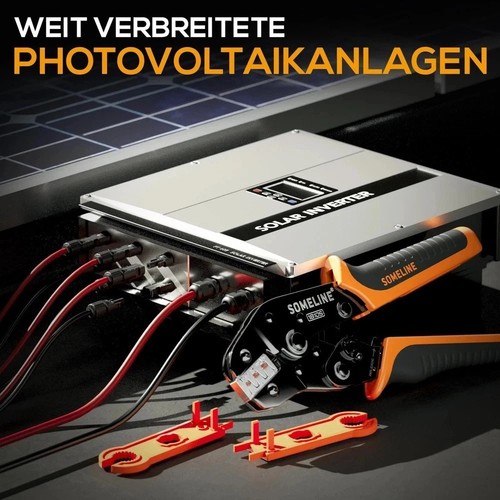 ® Solar Connector Crimping Tool Kit, 14-10 AWG Crimper for Solar Panel Cable ... - Bild 4 von 6