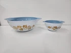 Vintage Pyrex golden grapes promo, Chip and dip set.