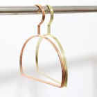  Metal Clothes Rack Hanger Scarf Hooks for Scarves Closet Organizer