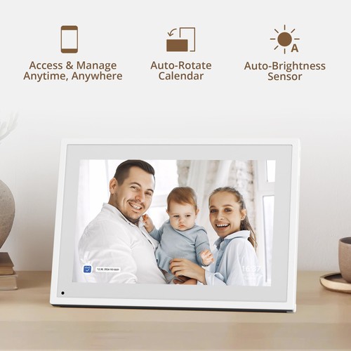 10.1" Digital Calendar Chore Chart – 1080P Full HD Interactive Touchscreen, S... - Picture 6 of 9