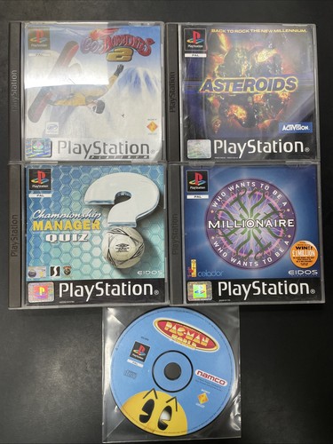 5X PlayStation 1 Games Bundle Joblot