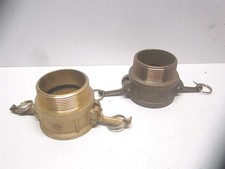 Seal Fast (B300) Polypropylene Female NPT X Male NPT Cam/Groove Coupling - Qty 2