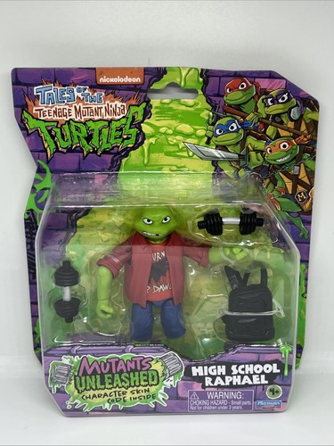 Nickelodeon TMNT Mutants Unleashed High School Raphael Action Figure - Picture 1 of 4