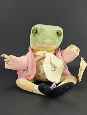 Eden Toys Vintage Frederick Warne Mr. Jeremy Fisher Beatrice Potter Plush Toy
