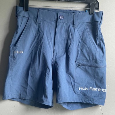 HUK Men's Fishing Shorts Next Level 7'' inseam Outdoor Fish Quick Dry Sport S