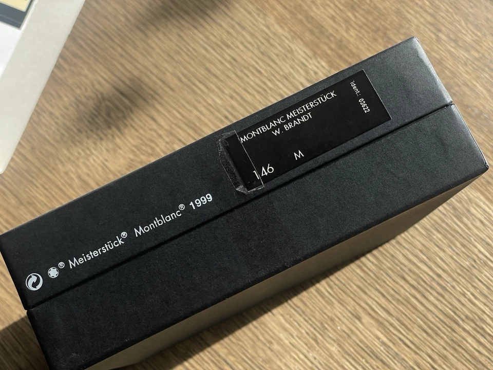 Montblanc Meisterstück 146 Legrand Füllfederhalter NEU Willy Brandt OVP - Bild 4 von 4