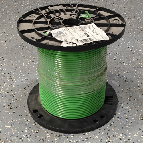 500 Fuß 6 AWG THHN Southwire Grüne Kupferlitze - Bild 1 von 2