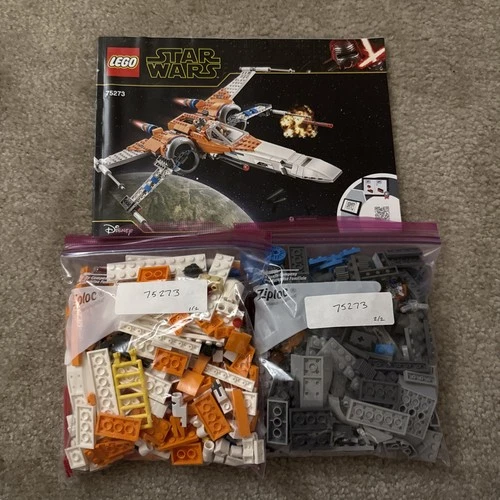LEGO Star Wars: Poe Dameron's X-wing (75273) — Complete except Knight of Ren