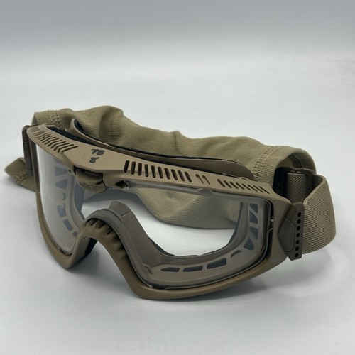 ESS Influx Terrain hellbraune klare Gläser Brille ANSI Z87.1+ EE7018 (authentisch)