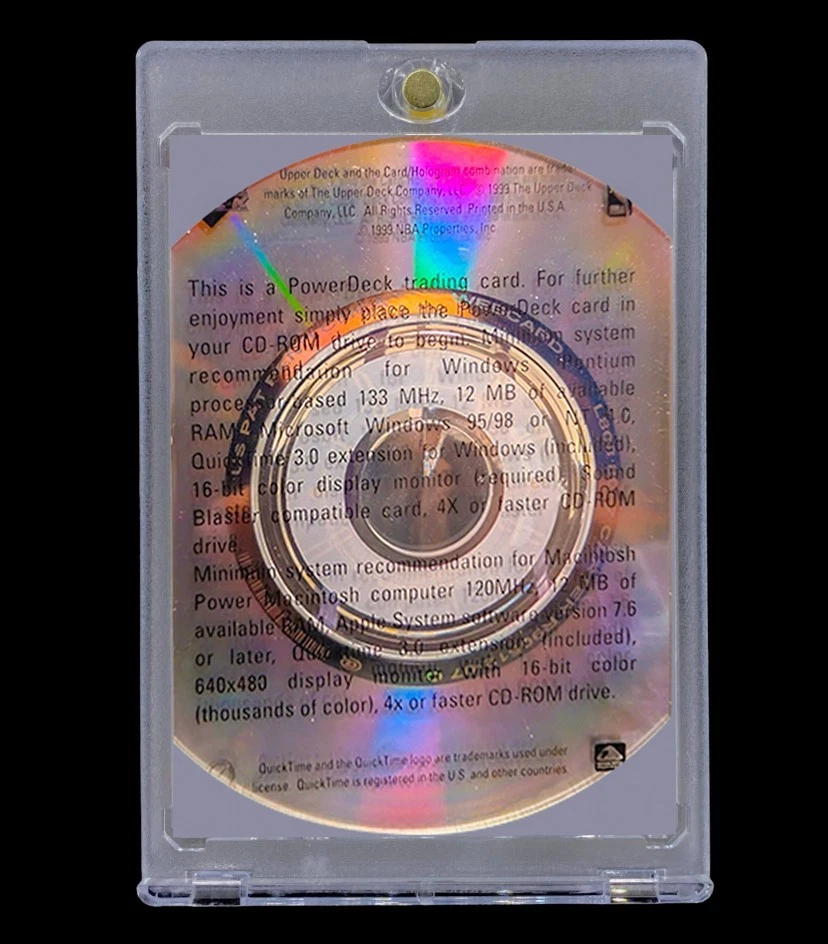 VINCE CARTER ROOKIE DIE CUT PURPLE SP Insert Upper Deck Non Auto - RAPTORS - Image 4 of 4