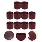 10 stücke Glas Tasse Schutzhülse Kreative Becher Protektor Nicht-Skid Cup Cover
