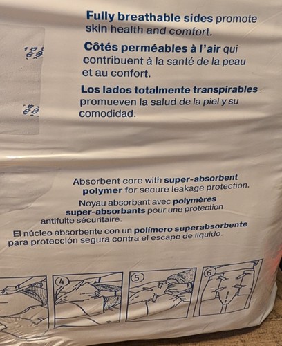TENA Clásico Adulto Incontinencia Calzoncillos Medianos Regulares 34""-47” Paquete de 25 NUEVO - Imagen 3 de 9