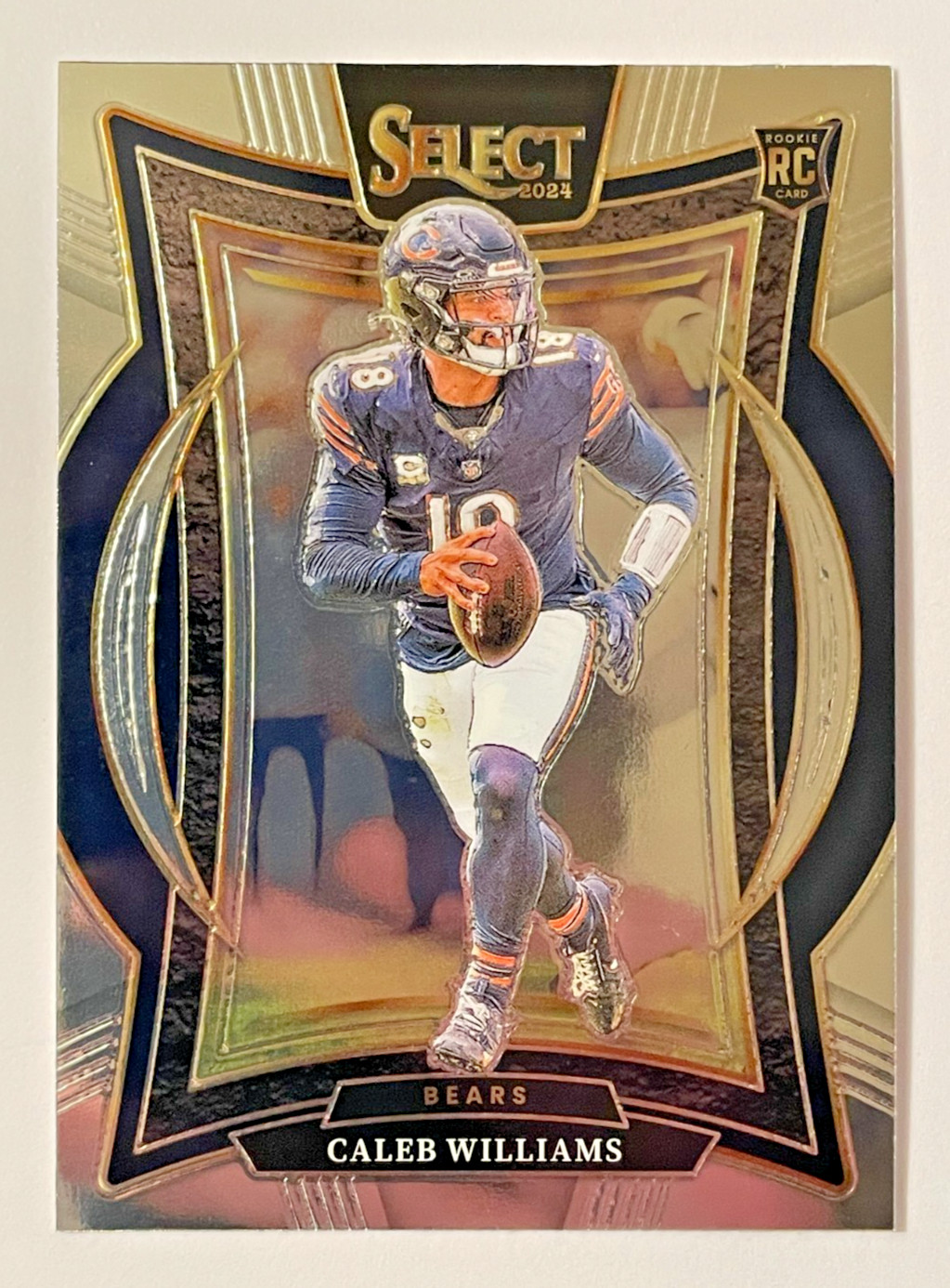 Caleb Williams - 2024 Panini Select Concourse #25 Silver Prizm (Rookie RC)