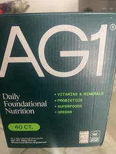 AG1 Greens Powder Supplement, 80 Travel Packs Individual Stick Packs 2 Boxes