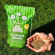 Grass Gains Super Seed 1kg - 30sqm 20.85 per kilo