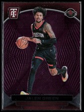 Jalen Green 2024-25 Panini Totally Certified #18 Mirror Maroon