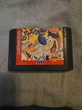 SEGA The Ren & Stimpy Show Stimpys Invention Game Cartridge