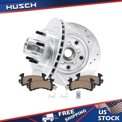 10.51'' Drilled Rotors Brake Pads For Chevy S10 Blazer Camaro Sonoma Regal-FRONT