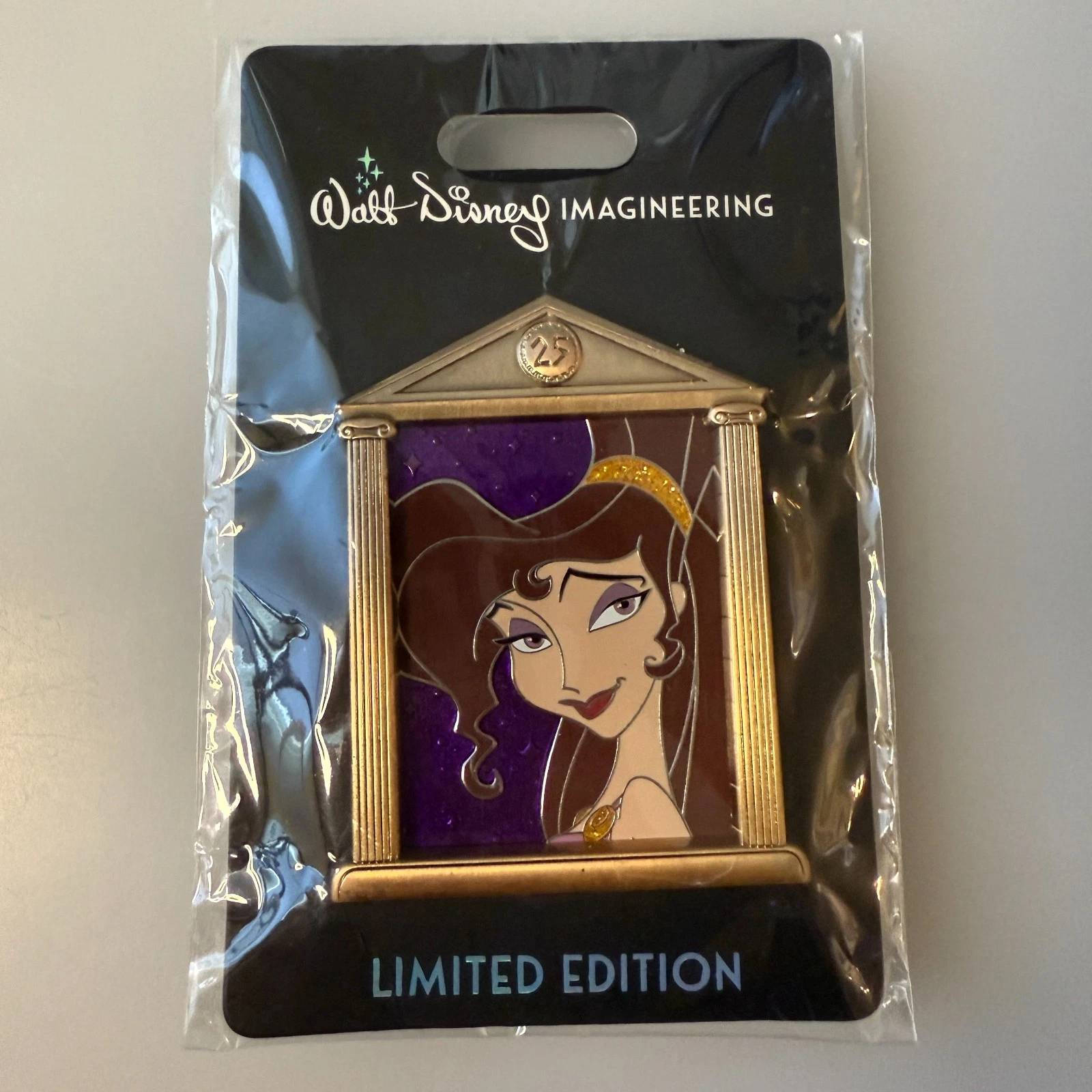 Disney WDI MOG Hercules 25th Anniversary Megara Meg LE 250 Pin