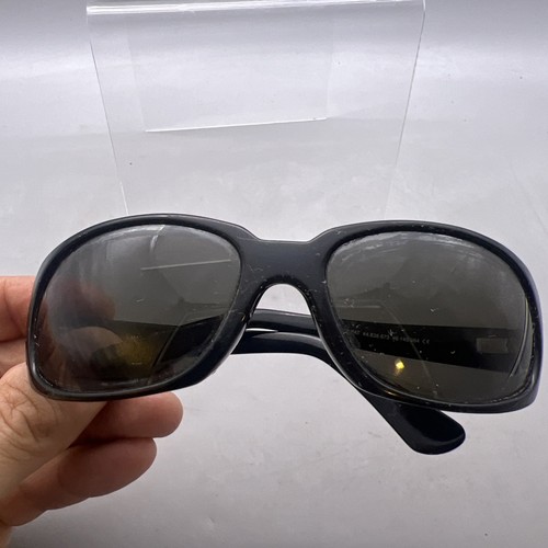 Maui Jim MJ 110-02 Black Wrap Sunglasses Frames 61-18 127 Japan Sports I02 - Afbeelding 9 van 10