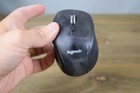 Logitech Wireless Mouse Black 2.4GHz Scroll Wheel No USB Receiver Ergonomic