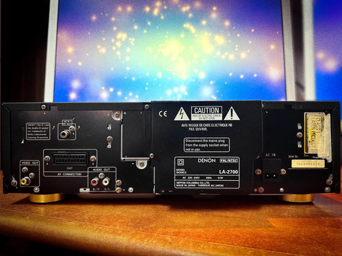 Denon LA-2700 🌈RaRe🌈 PAL NTSC Laser-Disc Player - Picture 4 of 4