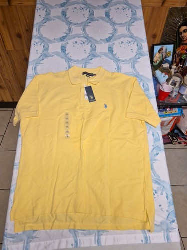 US Polo ASSN XXL 2XL S/S Polo shirt NWT NEW (A4)