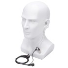 2Pin Covert Acoustic Tube Earpiece Headset Mic for Motorola Two Way Radios