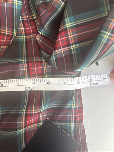Tuckernuck Womens Highland Tartan Palmerston Dress XS Plaid Holiday Academia - Picture 7 of 8