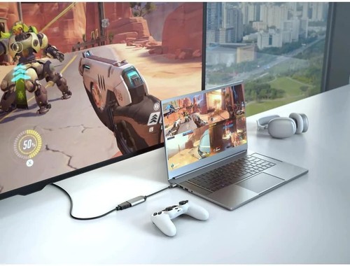 HYPER HyperDrive USB-C to 8K 60Hz / 4K 144Hz HDMI Adapter USB-C HDMI8k/4K - Picture 2 of 5