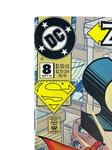 Superboy #8 DC Zero Hour Tie-In Septiembre 1994 Superman Aparición - Imagen 2 de 8