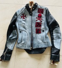 Diamond Dogs Leather Jacket by Cosa Nostra L.A. Size Small