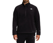 The North Face Mens Black Alpine Polartec Fleece Q Zip Jacket, 2XL XXL 19765