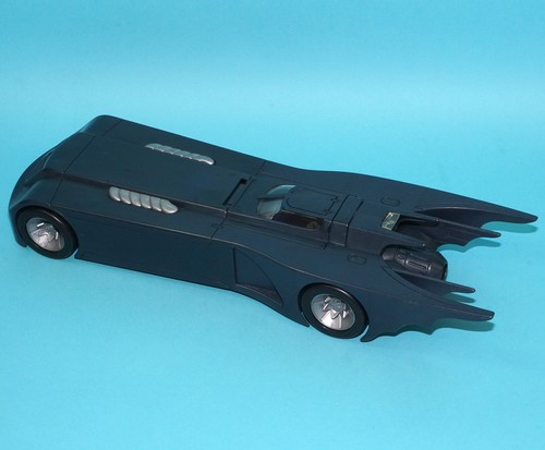 BATMAN ANIMATED SERIES BTAS BATMOBILE 100% COMPLETE 1993 KENNER READ - Foto 4 di 10