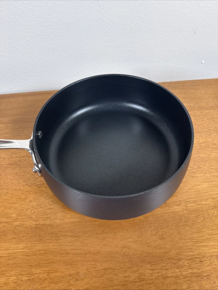 All-Clad Anodized HEAVY Non-Stick 2.5 Qt. Quart Saucepan No Lid - Image 2 of 4