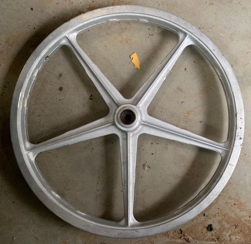 Vintage Old School Mongoose MotoMag 1 Chatsworth BMX Front Wheel No Webbing - Picture 2 of 5