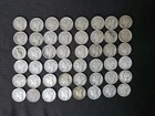 Lot Of 48 Mercury Silver Dimes