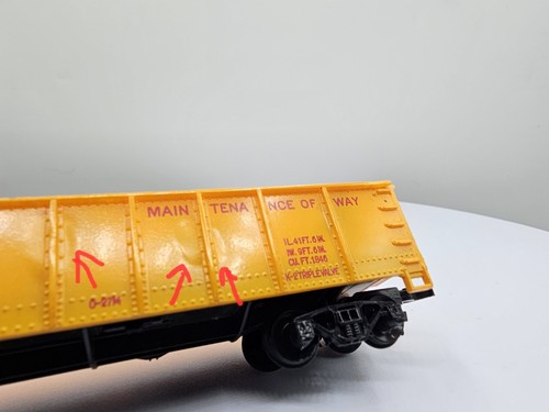 **READ** TYCO HO SCALE UNION PACIFIC MAINTENANCE OF WAY GONDOLA UPX 159 - Picture 9 of 13