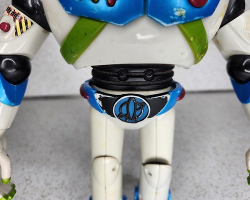 Vtg Blue Toy Story 12” Buzz Lightyear Search & Rescue Disney Pixar 2001 Tested - Picture 3 of 11