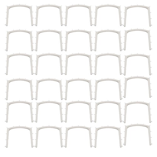 Soporte de marco de presa de goma de plástico autoclavable dental 30 piezas instrumento en forma de U EE. UU. - Imagen 19 de 19