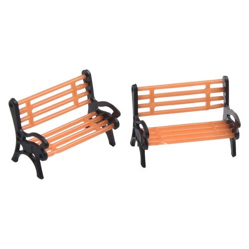 Model Train Model High Quality Plastic Settee Street 12pcs Model Train - Picture 11 of 12
