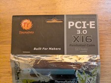 Thermaltake, PCI-E, 3.0, X16, 200ml, Tt Gaming Riser Cable - NEW SEALED