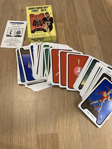 Vintage James Bond 007 Tarot Deck Boxed Komplett - Bild 5 von 14