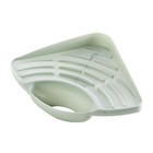  Küchenablauf Waschbecken Caddy Schwammhalter Dreieck Kunststoff Lagerregal