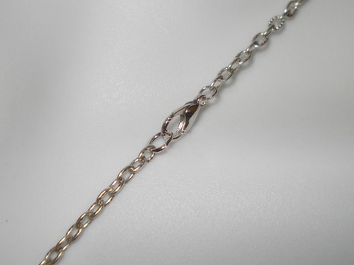 2" x 1 1/4" Skarabäus Anhänger an 18" Karabinerverschluss strukturierte Kette Halskette - Bild 5 von 6