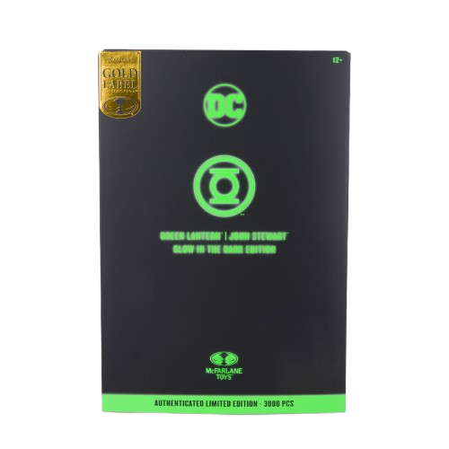 McFarlane DC Multiverse Green Lantern John Stewart Glow In The Dark Edition Gold - Bild 1 von 10